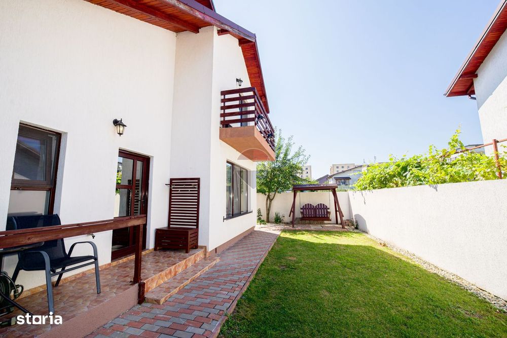 Vila individuala de inchiriat, 4 camere, 111mp, Rosu, Chiajna