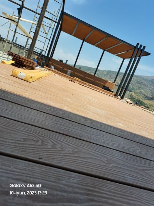 Беседки из дпк прочный