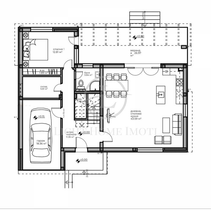 Продава се Къща в с. Марково, Област Пловдив - 260 кв.м за 746 €/кв.м - Снимка #4