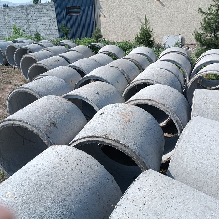 Бетон кольца. Кольца для канализации. Бетонные колодец