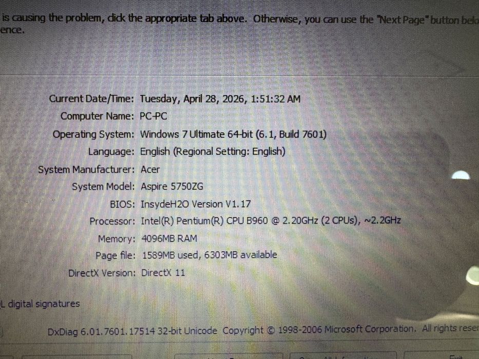 Vând laptop acer