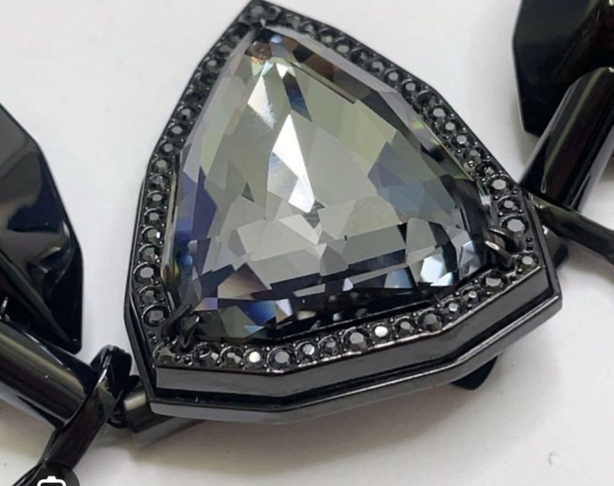 Комплект Swarovski, колие и пръстен
