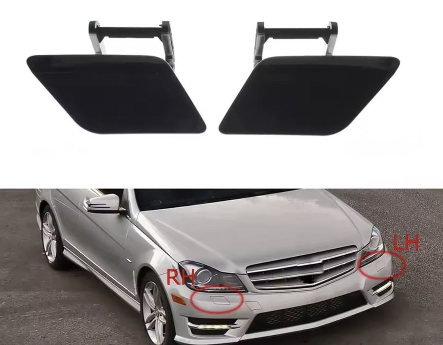 W204 C coupe части карбон дифузьор капак AMG  тунинг аксесоари