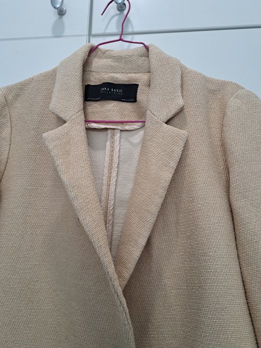 ZARA блейзер памук р-р С