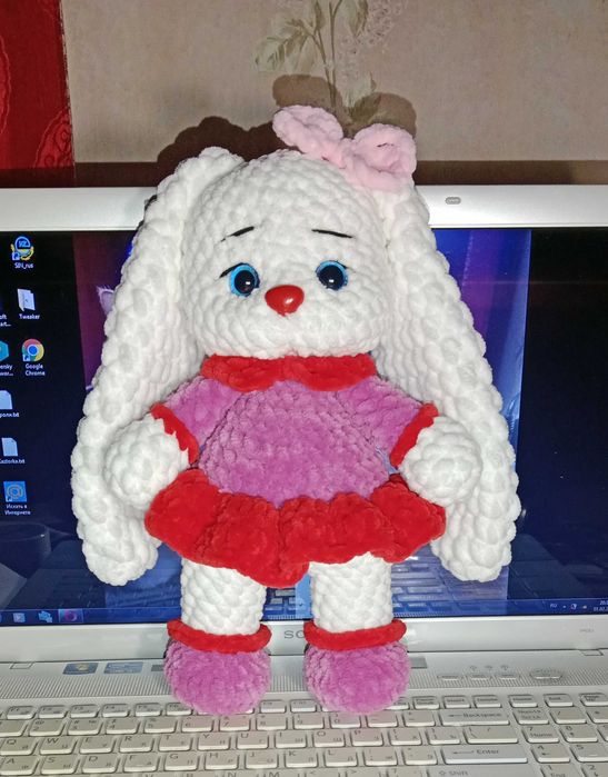 Мягкие вязаные игрушки