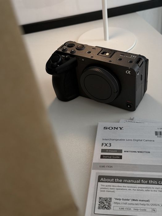 Sony FX3А - Абсолютно новая в коробке
