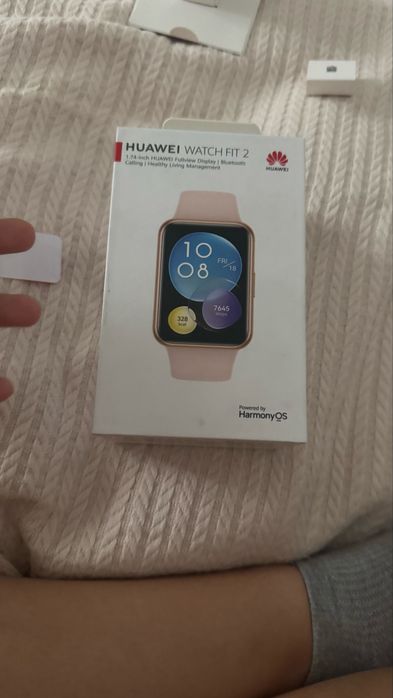 Huawei Watch Fit 2 (версия Active Edition в цвете Sakura Pink)