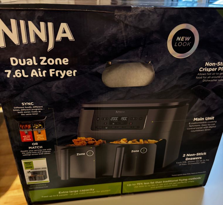 Air fryer ninja на 2 отделения