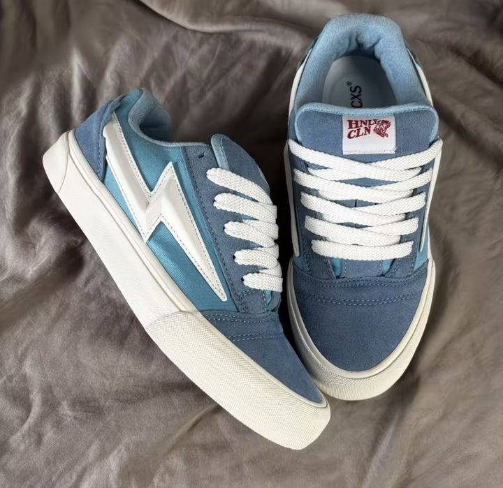 Vans knu skool голубые