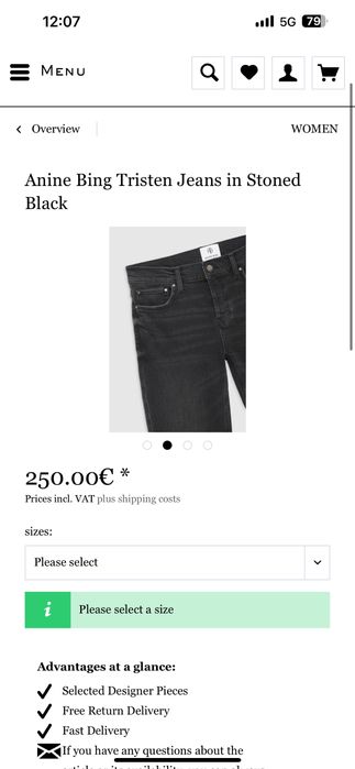 ANINE BING дамски дънки 28 размер