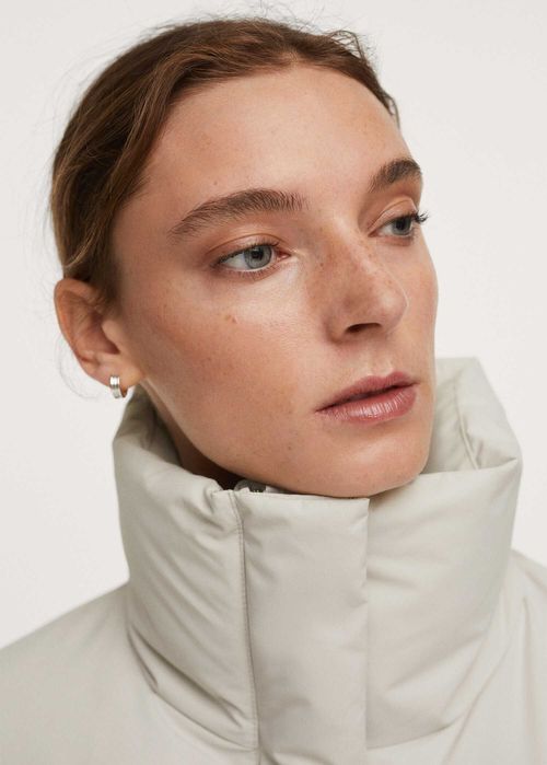 Mango - зимно сиво късо яке - М размер