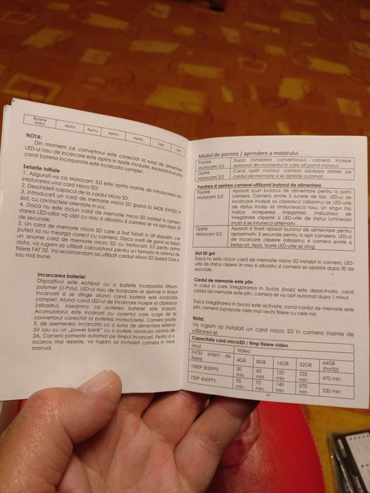 Cameră specială motor