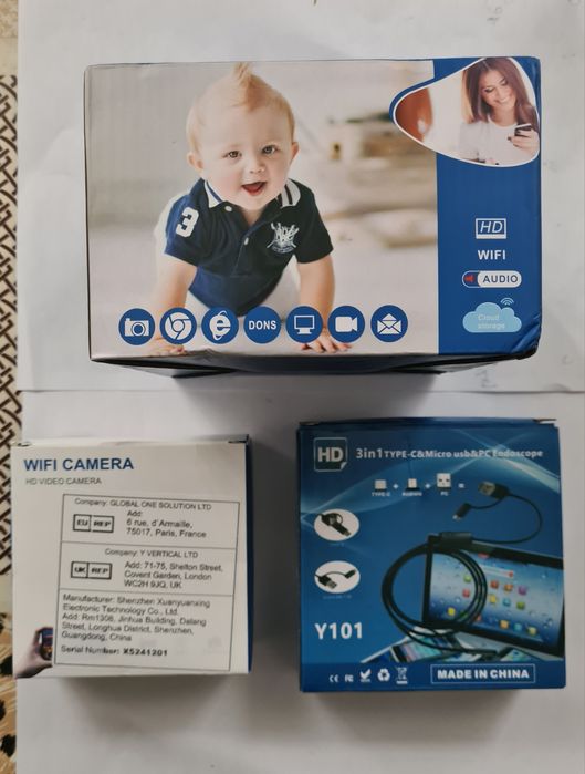 WI-FI камеры видеонаблюдения, новые.