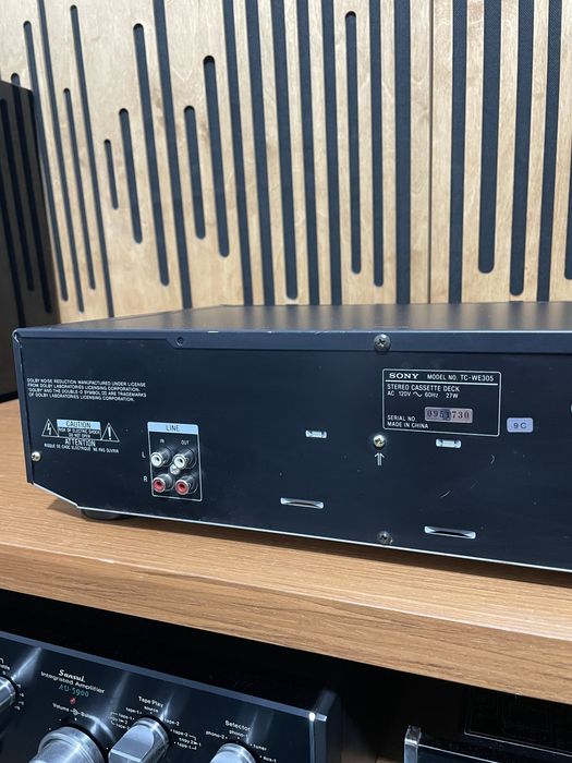 Sony tc-we305 deck dublu