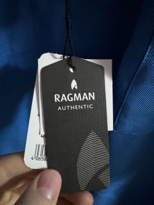 Tricou Ragman Albastru Polo