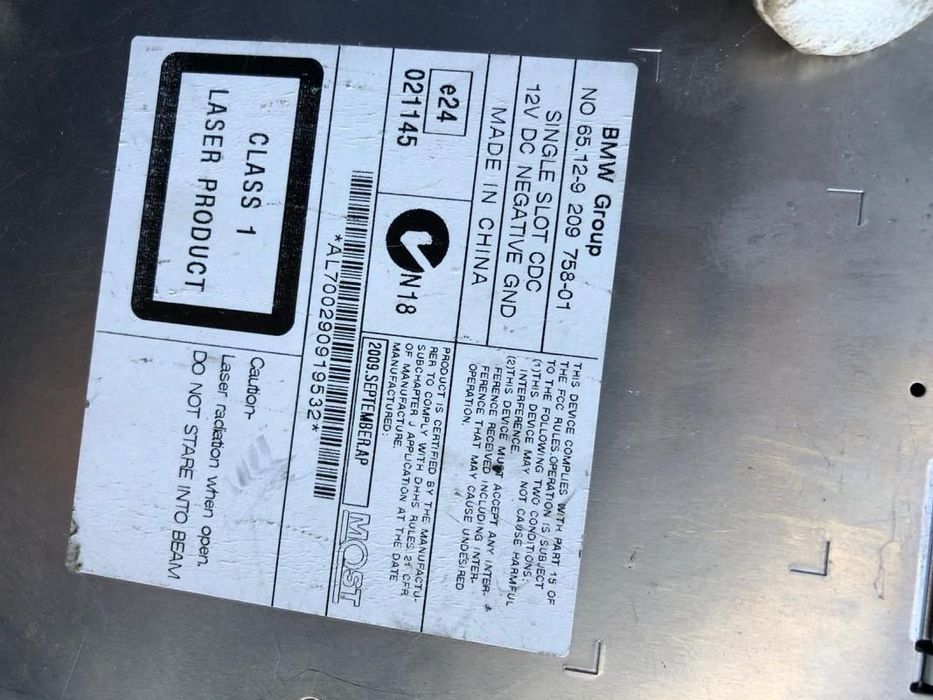 Radio cd CIC 9209758 BMW X6 E71/E72 [2008 - 2012]