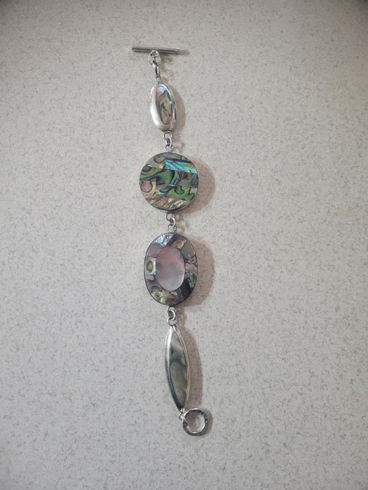 Bratara argint cu sidef paua