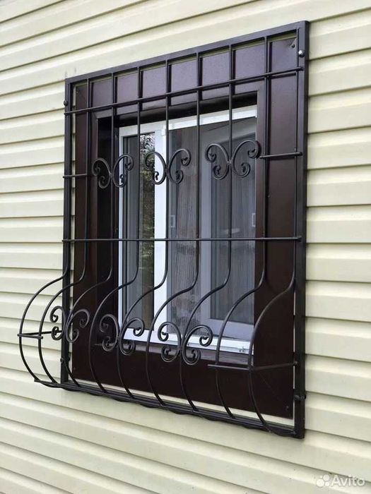 РЕШЁТКИ НА ОКНА . Kозырек panjara навес rewotka ограда kovka ришотка