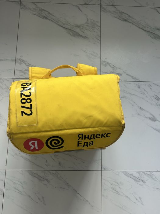 Сумка Яндекс для доставки работа