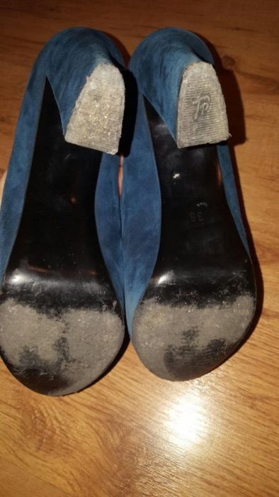 Pantofi piele intoarsa