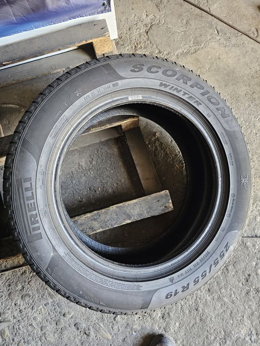 2 anvelope iarna 255 55 19 Pirelli Scorpion  6.5mm