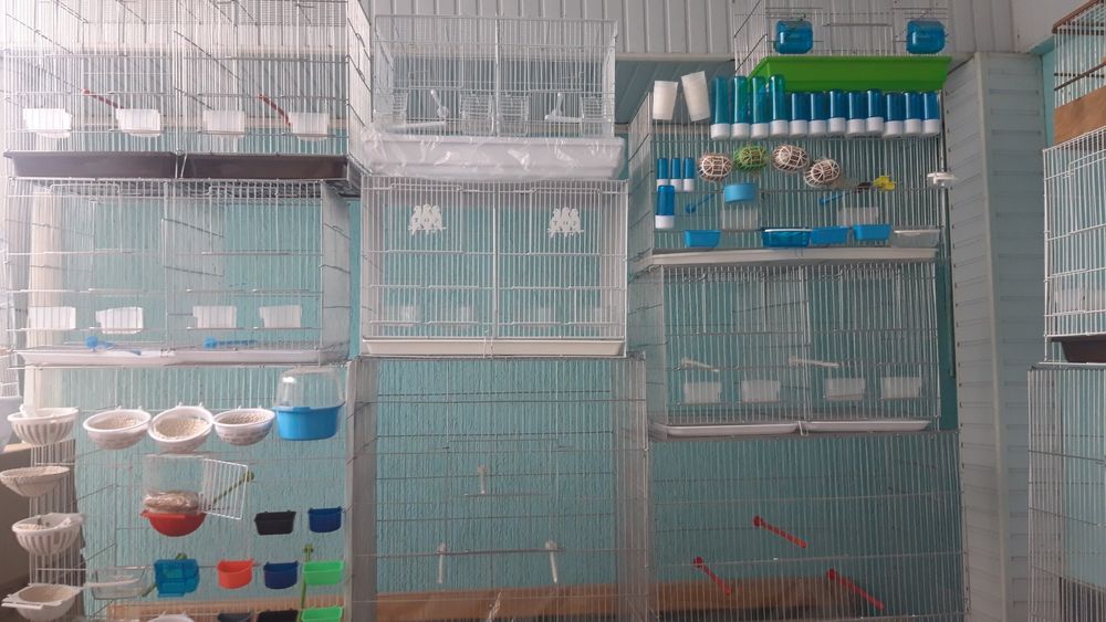 Клетки вольеры для птиц.