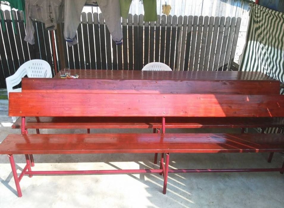 Set mobilier de grădină.