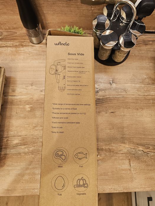 Продавам Уред за Су Вид (Sous Vide) Wancle P00252 – Нов /