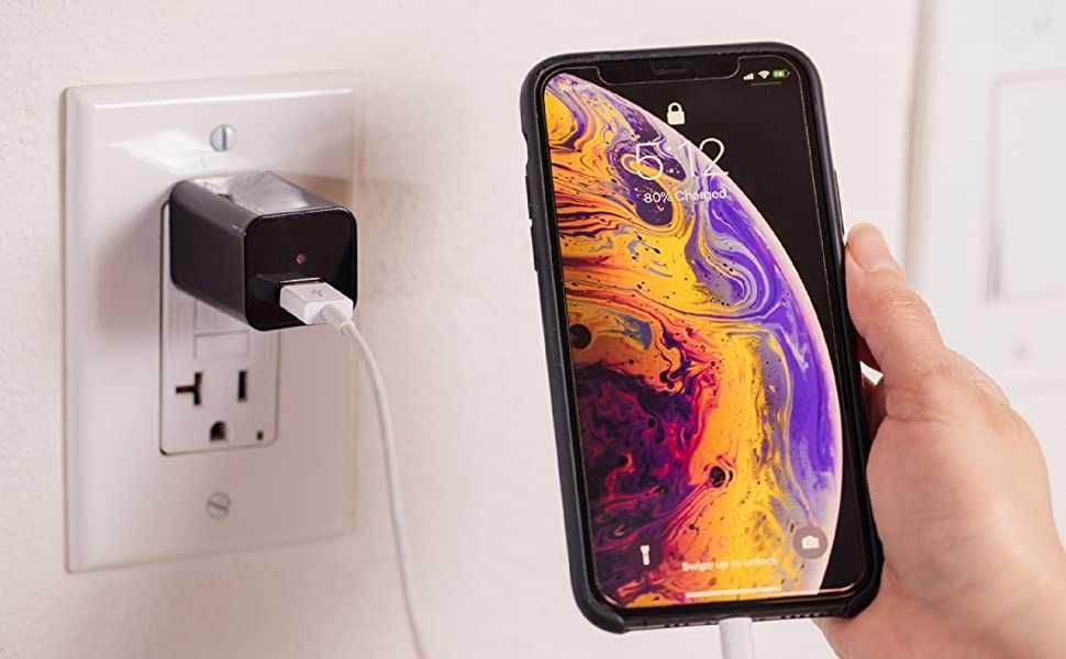 Скрита камера- зарядно  HD от KDXF