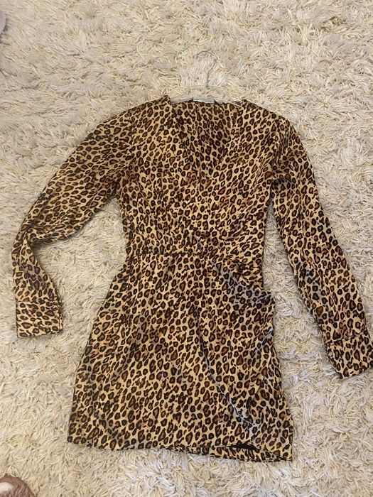 Rochie animal print zara