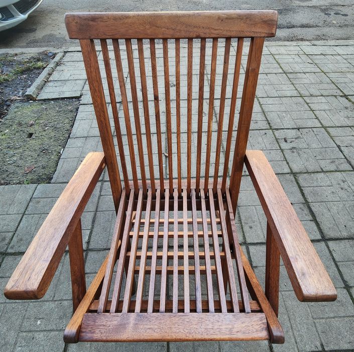 Комплект градински мебели тиково дърво