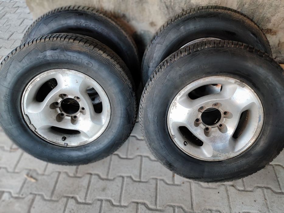 Джанти 139,7х6 с гуми 245х70х16