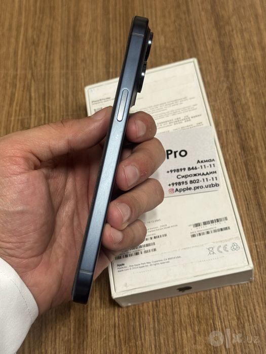 Iphone 15Pro Max 256/sim+e'sim Blue