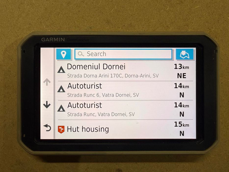 Garmin Overlander – navigator GPS off-road & on-road