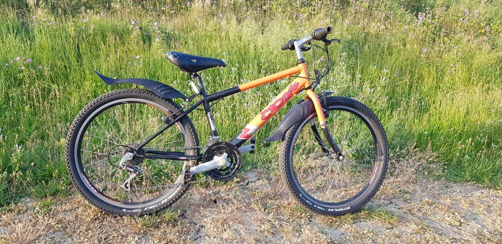 Bicicletă copii Cross mărime 24 inch – Schimbătoare Shimano & Cauciucuri Schwalbe