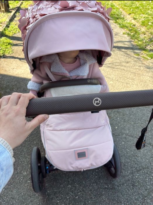Cybex E priam 4 simply flowers pink