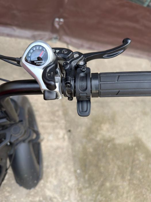 Електрически велосипед A-SPADZ CAVET AIR FAT 20" BLACK