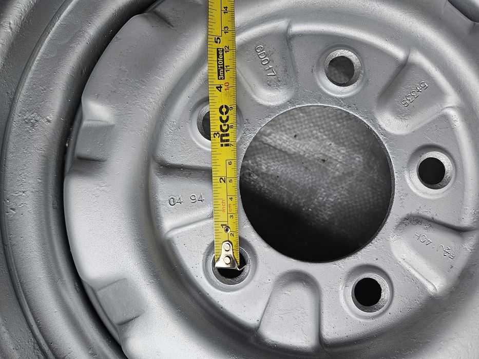 Janta remorca R14 CU 5X140 rulota  o singura bucata geanta pt rezerva