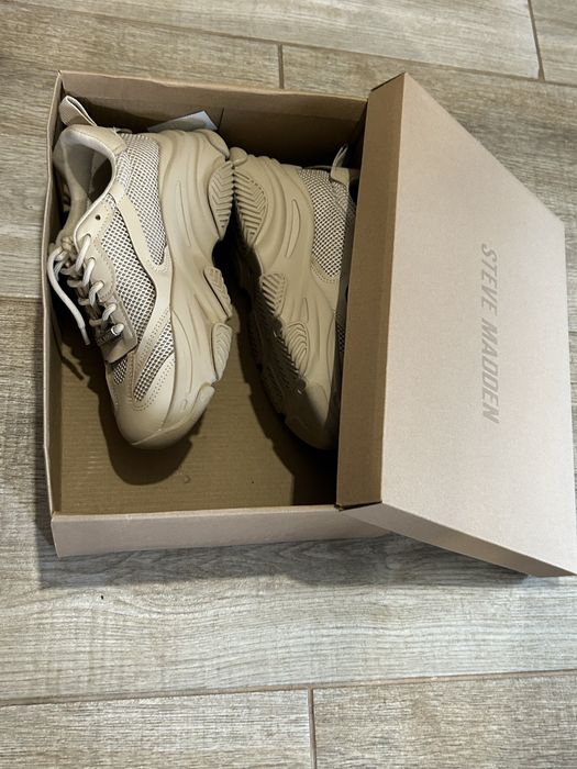 Steve Madden Possession Platform Sneaker - Bone