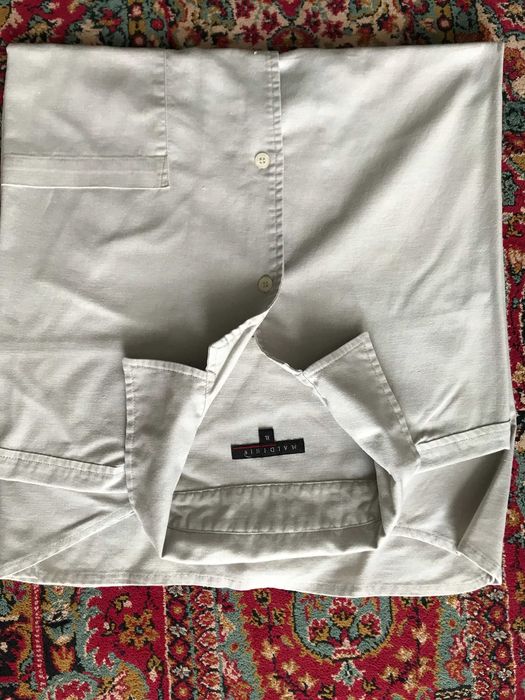 Vand 4 camasi maneca scurta_bumbac_marimea XL- XXL