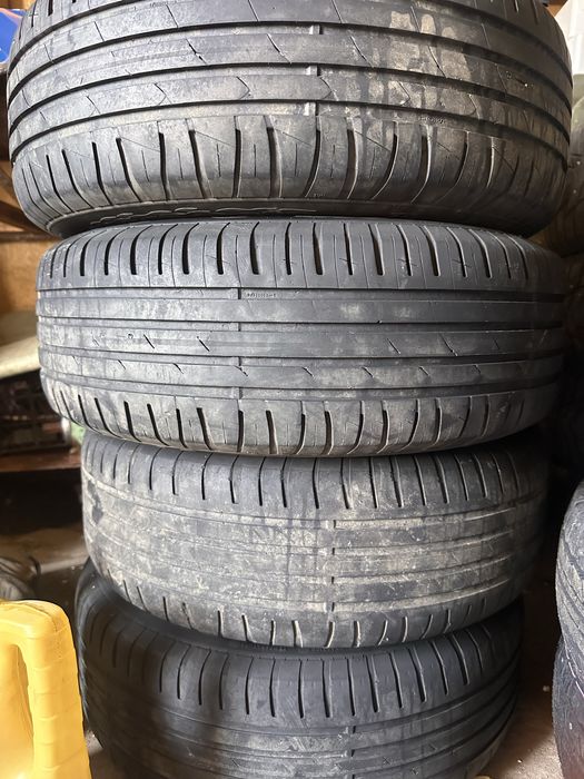 Продам шины с дисками лето 4х100 195х65х15