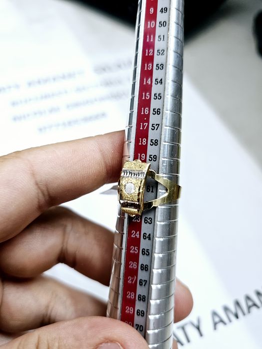 Vand inel dama din aur 14 k 2.33 g cod 626
