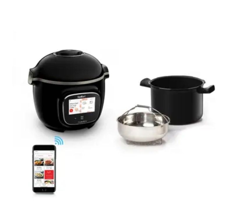 Tefal cook4me touch CY9128, Интелигентен Мултикукър под налягане, Wifi