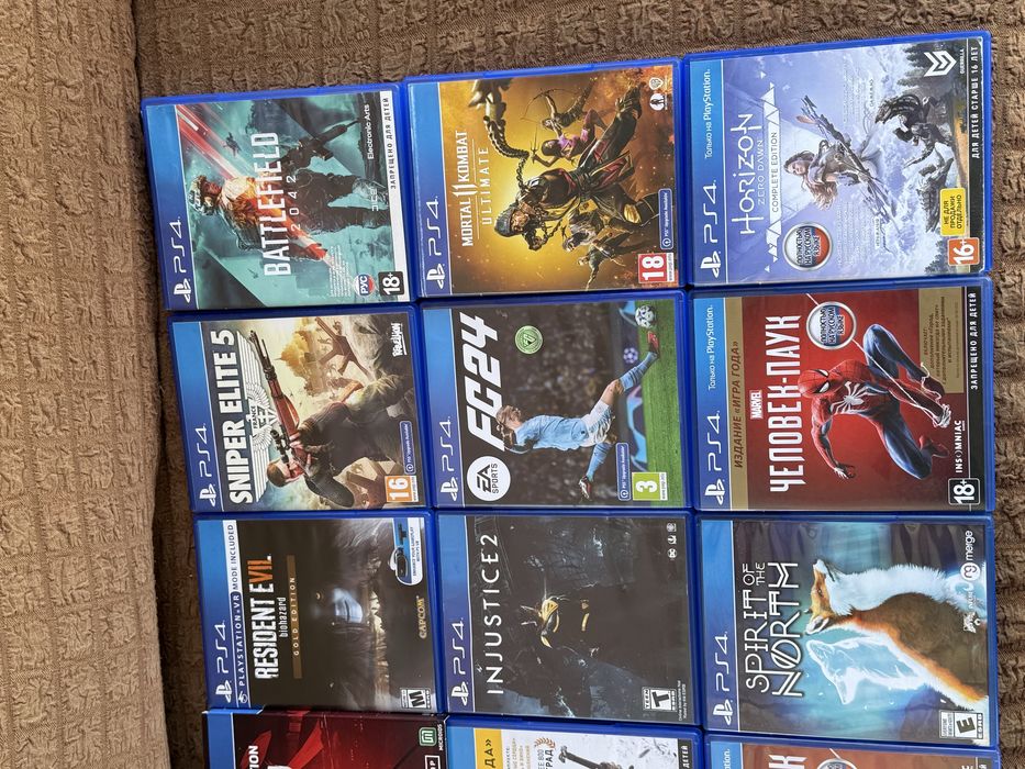 Игры на playstation 4 диск пс 4 в ассортименте