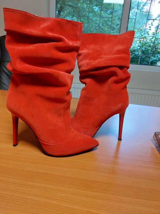 Cizme din piele naturala