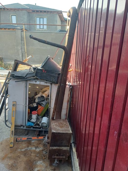 Кател печька напольная газовая