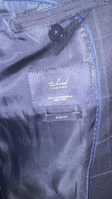 Мужской костюм Mango размер 46