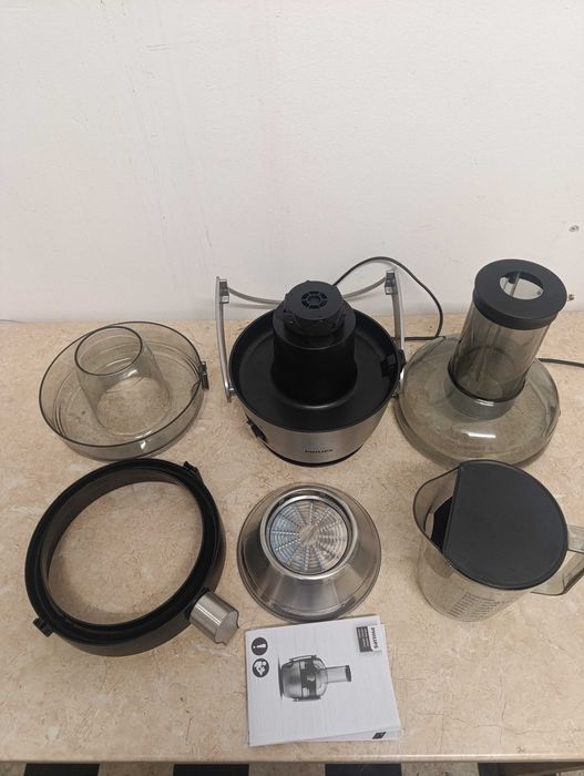 Сокоизтисквачка за плодове и зеленчуци PHILIPS Avance Collection HR1921, 1л, 1100W