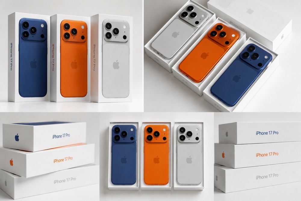 Apple iPhone 17 Pro 256 GB – Cosmic Orange / Deep Blue / Silver