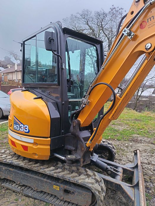 Miniexcavator Kato Yanmar 2.5 3.0 3.5 4.0  3 Cupe Hidraulic